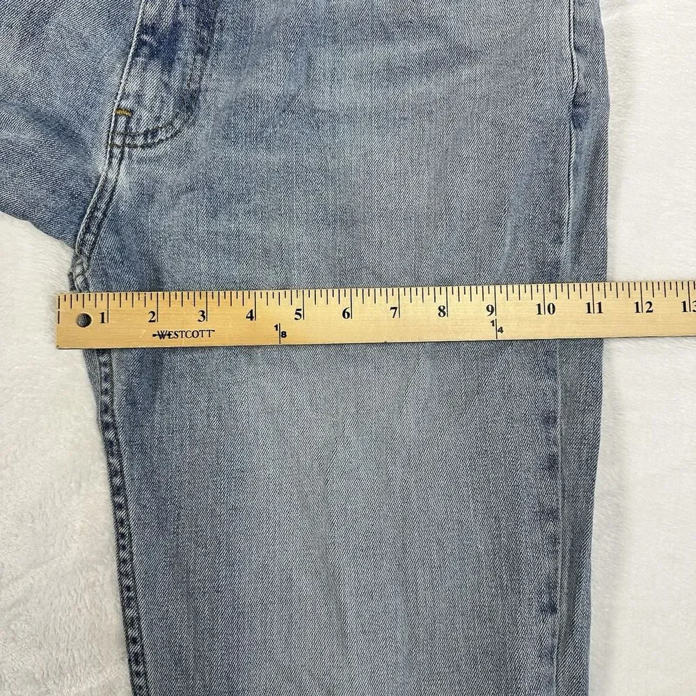 Hollister Epic Flex Boot Jeans Mens 36x30 Light Blue Bootcut Stretch‎ Denim